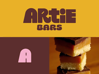 Logo design for artisanal dessert bar brand