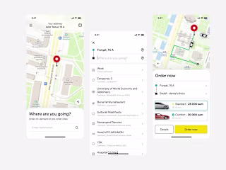 🚕 Taxi mobile app