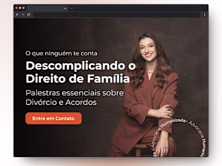 Landing Page for a Speaker Lawyer