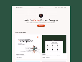 Kabiru Adediran Portfolio (Framer Development)