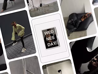 WEDNESDAY: Minimalist Showit Web Template Design
