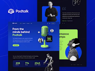 Podcast Website Design