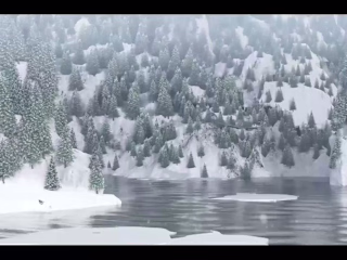 CGI Snow Mountains
