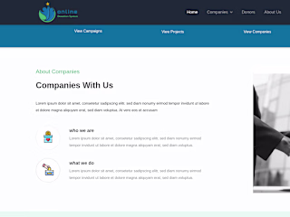 Online Donation System