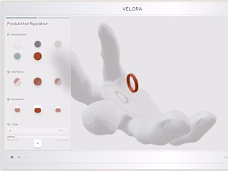 VÉLORA - Ein interaktiver 3D-Ring Konfigurator