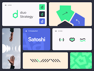 Duo Strategy Home Page Design