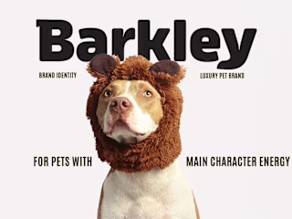 Luxury Branding for Pet Brand - Barkley