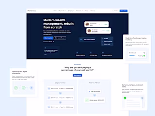CRL Advisors Website Redesign
