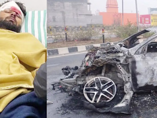 Rishabh Pant meets with a serious accident in his BMW on the wa…