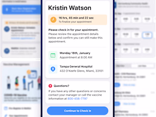 Healthy Together - 
Optimized scheduling experience