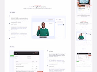 Website & Dashboard Redesign
