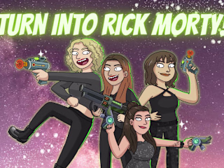I will draw you in rick morty style only in 5 hours