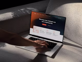 Meria (JustMining) branding and Web3 website
