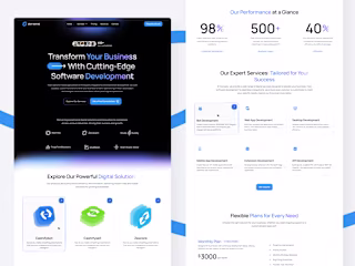 Software Development Company - Landing Page