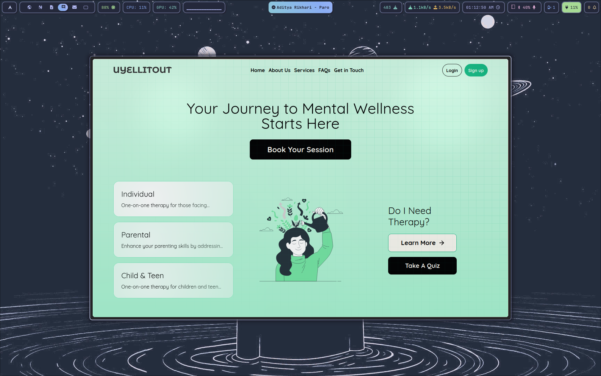 Placeholder project card media
