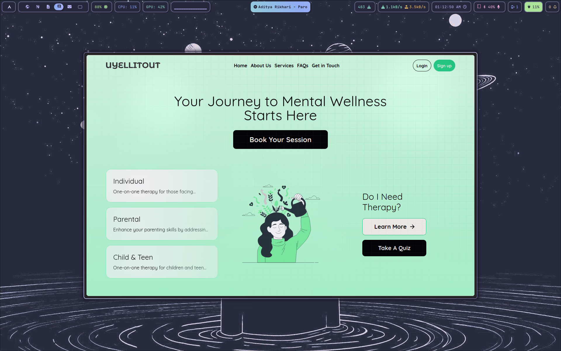Placeholder project card media