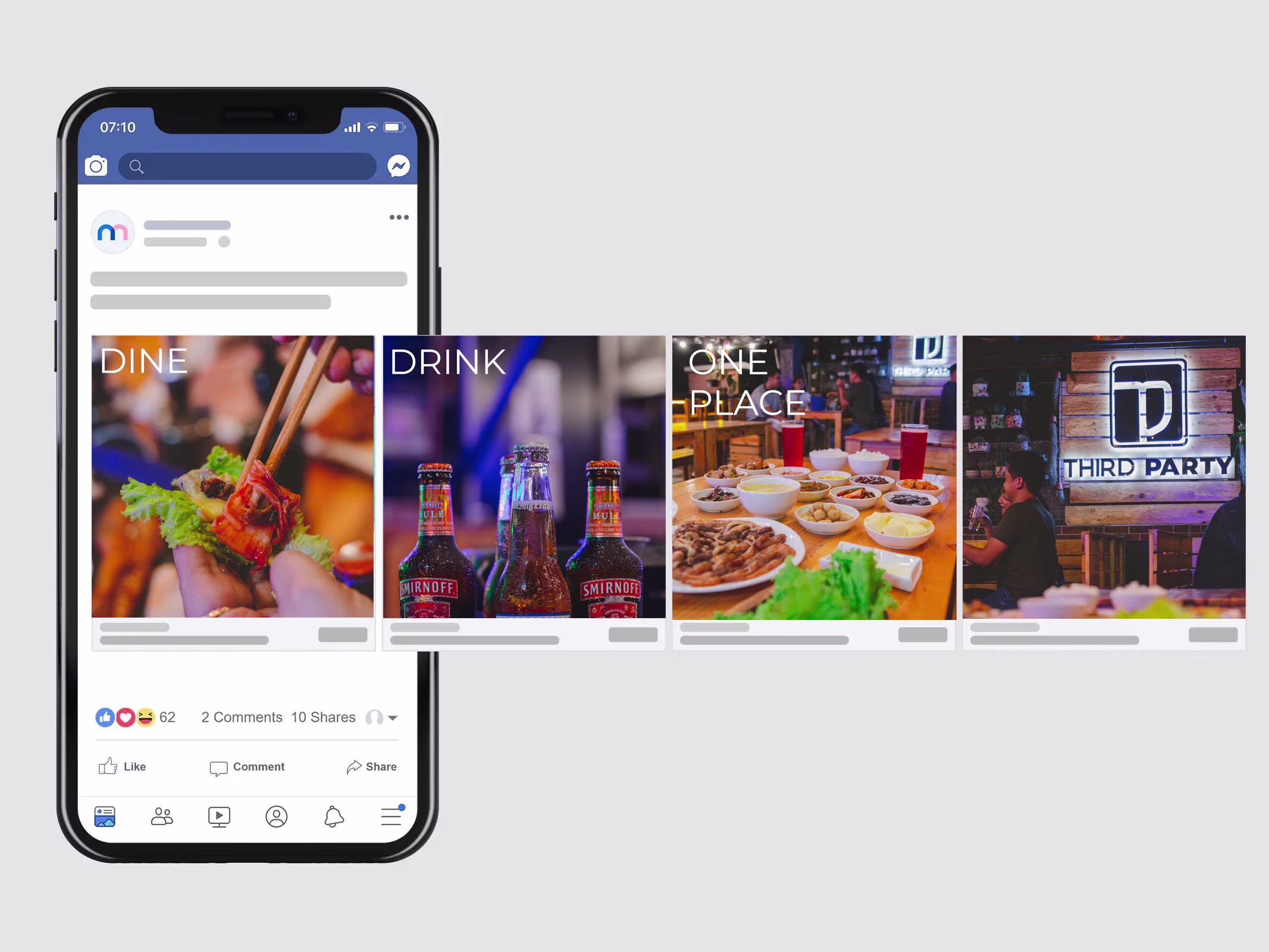 Placeholder project card media