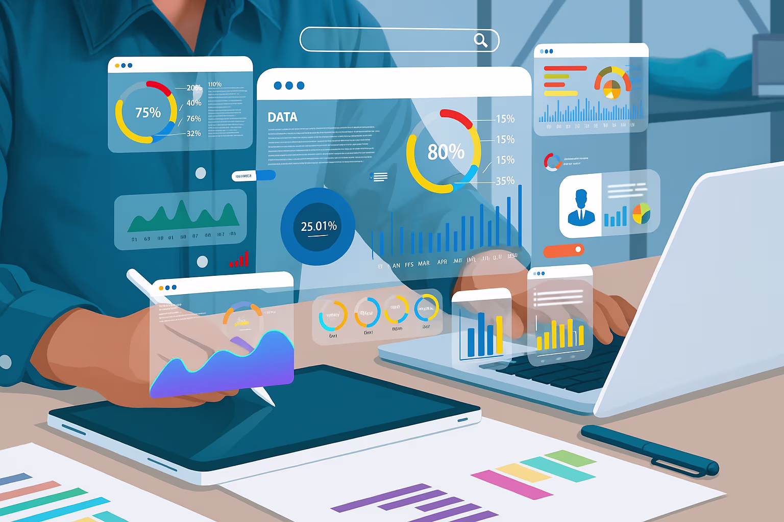 Placeholder project card media