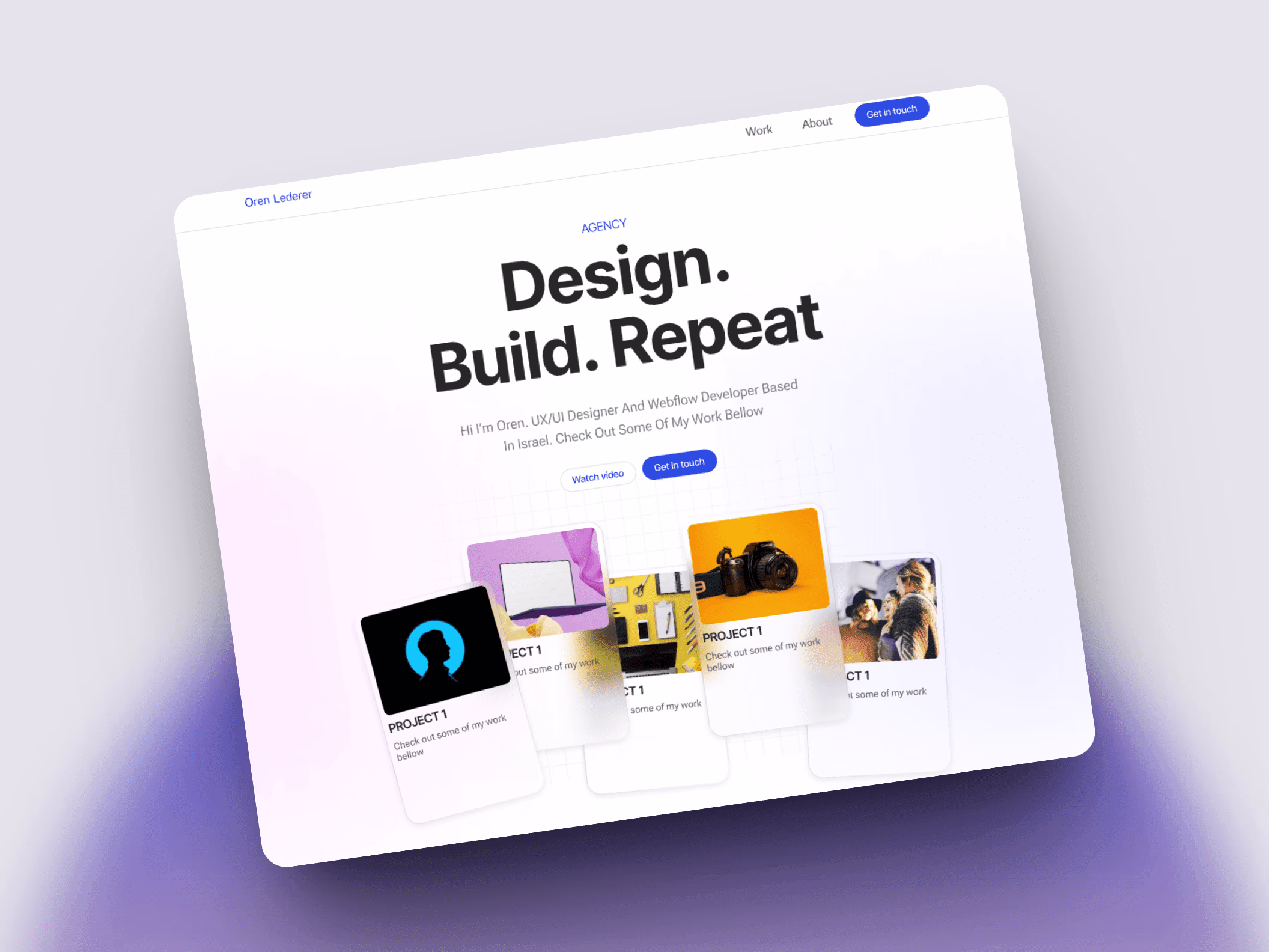 Placeholder project card media