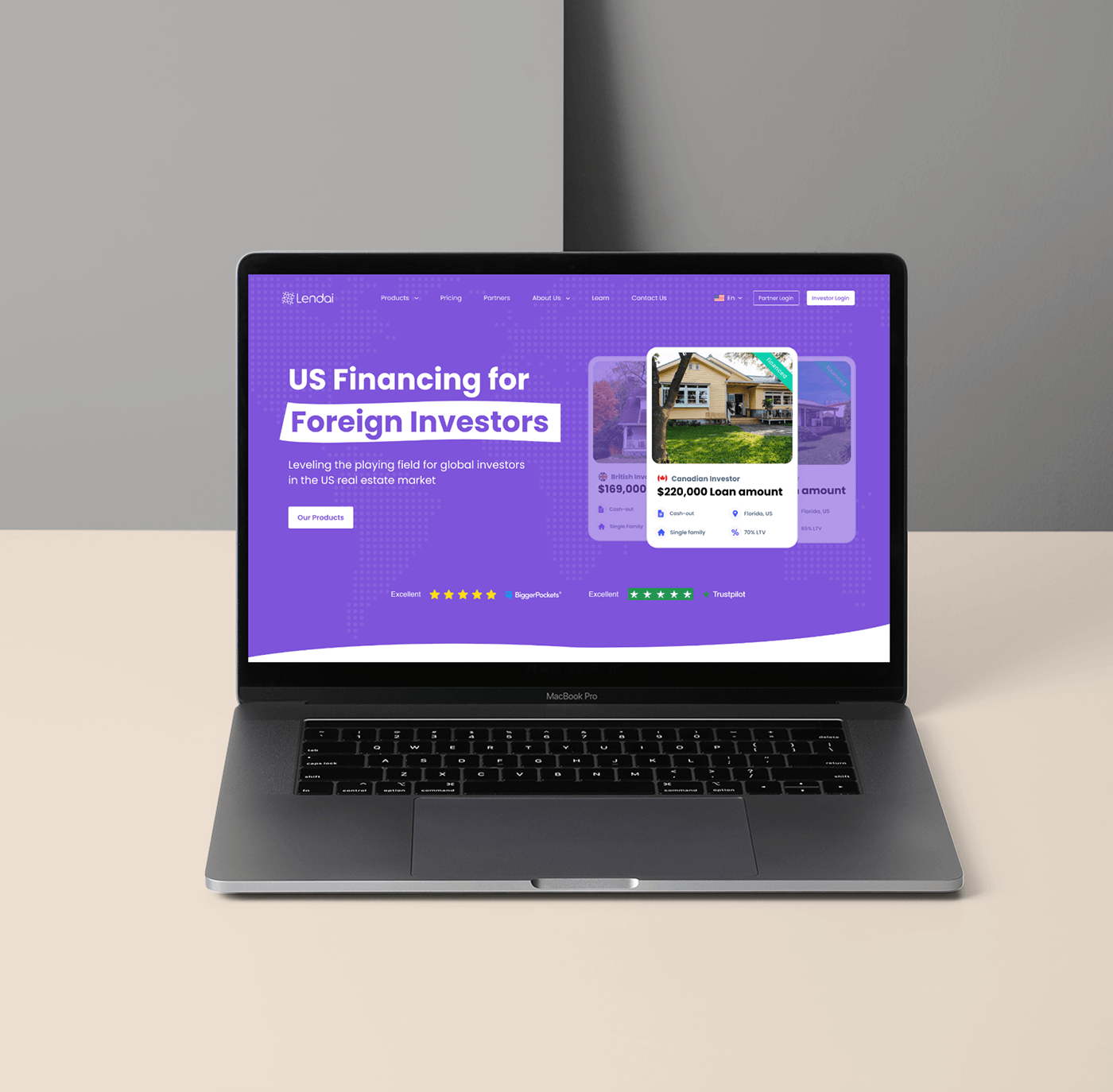 Placeholder project card media