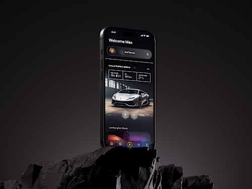 Lamborghini / App UX/UI Redesign