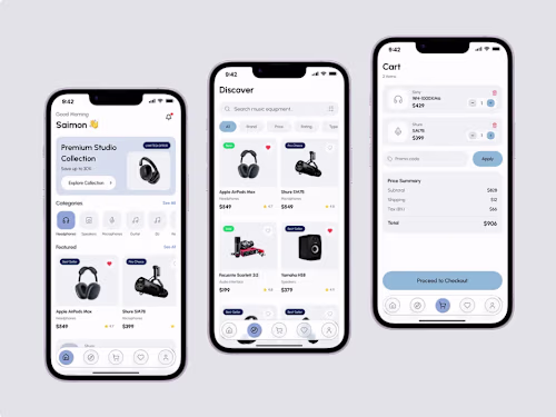 ElectroStore — Custom Electronics Shopping