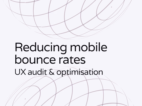 Reducing mobile bounce rates for Honda Motor Europe