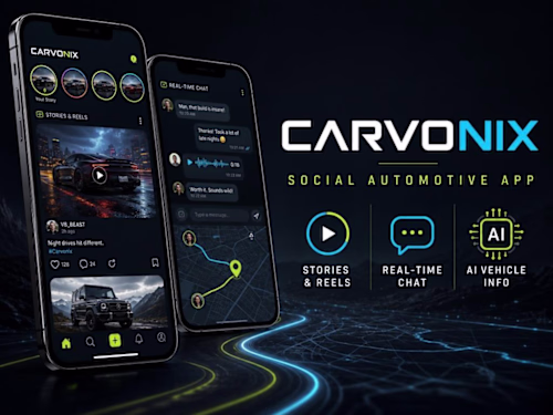 Carvonix — Social Automotive Ecosystem & Live Meets
