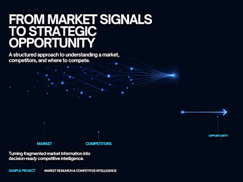 Sample market research and competitive