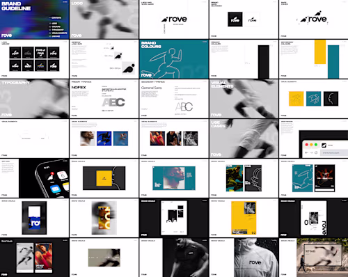 Brand Guideline Slides for rove.