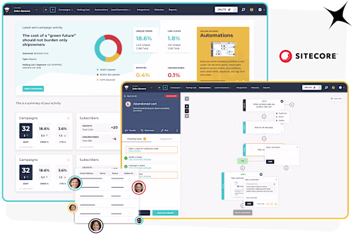 Sitecore : Moosend, Saas Email Marketing Software