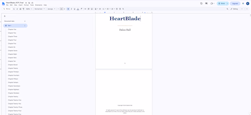 Young adult fantasy book writing