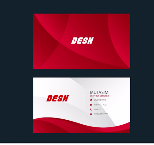 I will bussiness card for your bussiness 1