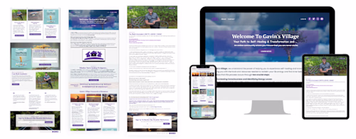 Online Transformation Hub for Gavin’s Village (Community • S...
