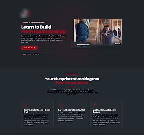 Lead Generation Funnel for New