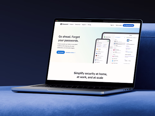 1Password - Website redesign and brand refresh