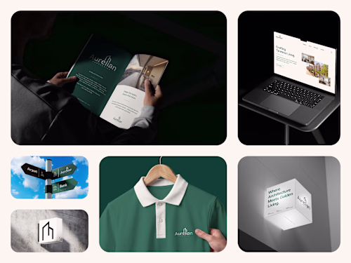 Aurelian Properties, Brand Identity Design
Aurelian
