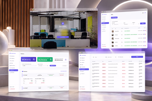 Admin Panel: Coworking Space Management
