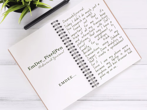 A Web3 journal 
