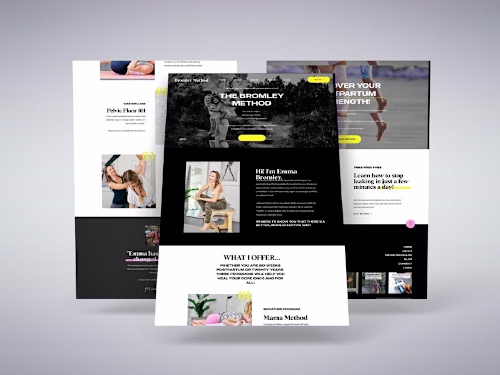 Kajabi Online Course Website &