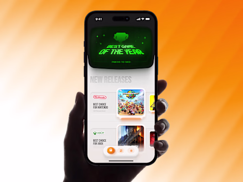 Gaming Mobile App | UI Design
