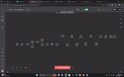 I built a full automation workflow to enrich leads and send ...