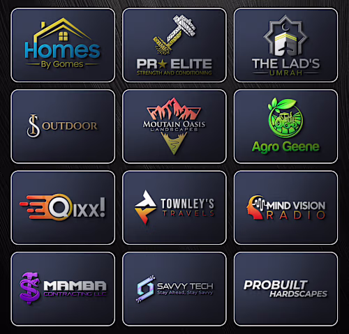 Premium 3D Logo Mockup