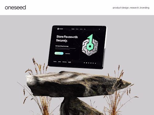 OneSeed — Web3 password manager