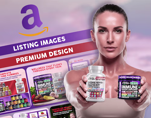 Amazon Listing Images | Wellness Brand