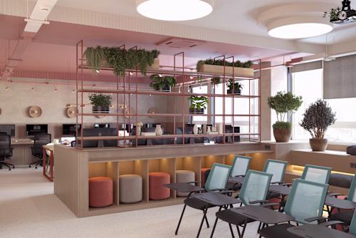 Workspace Interior Design | Collaborative Office Concept