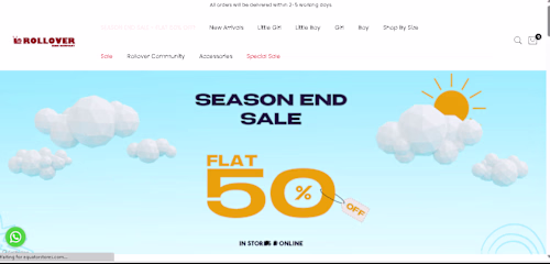 Rollover - Elevating Your Online Shopping Store