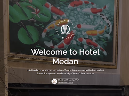Hotel Medan Website | Freelance Webflow Developer