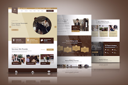 Modern websites designed to build trust, attract customers, ...