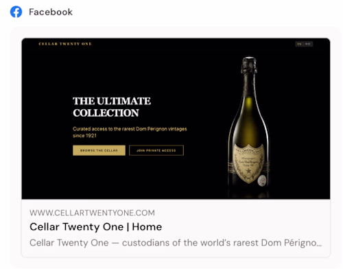 Cellar Twenty One — Luxury